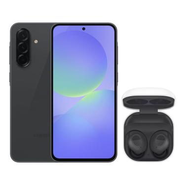Imagem de A36 5G (256GB) - Preto + Galaxy Buds FE - Grafite