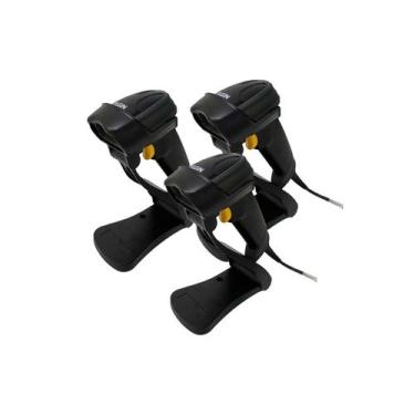 Imagem de Kit Leitor Elgin EL250 USB Com Suporte 2D - 03 UND