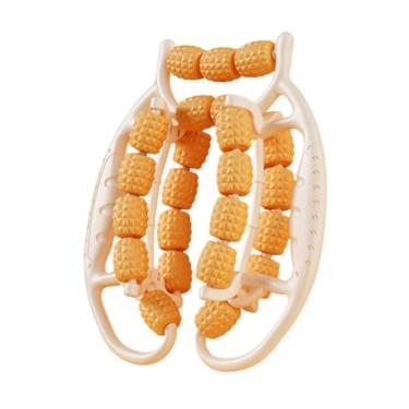 Imagem de Kokiya Rolo de massagem para pernas 23 pontos Relax Exercício Exercício Planejada de massagem profunda de massagem para equipamentos de musculação interna, Laranja