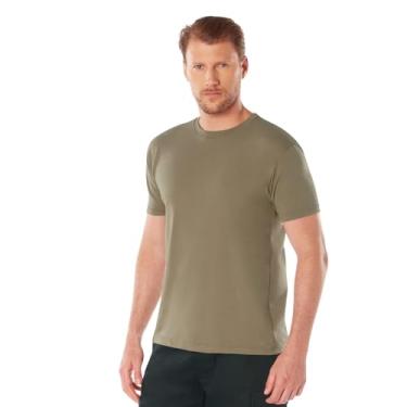 Imagem de Rothco 1748: Camiseta de cor lisa com ajuste atlético