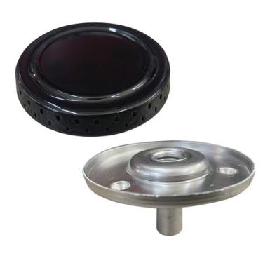 Imagem de Queimador + Espalhador Fogão Atlas Monaco Coliseum 7cm Peque - Valtec 