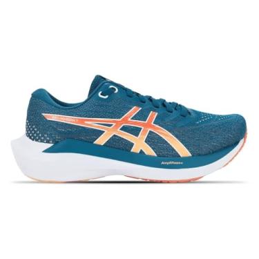 Imagem de Tênis ASICS GEL-Nagoya 7 - Feminino - Azul/Laranja - tam: 39