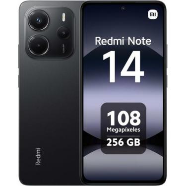 Imagem de Smartphone Xiaomi Note 14 Pro 256GB 8GB ram preto 4G, Áudio Dolby Atmo