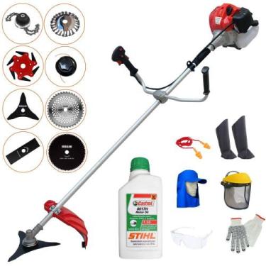 Imagem de Aparador de Grama Anmax CG520P À Gasolina 2T 52cc 2,2HP 10.000rpm 8 Em