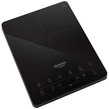 Imagem de Cooktop De Indução 1 Boca Dako Portátil Preto 127V, 110V