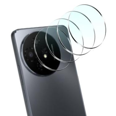 Imagem de Tuxiwei [Pacote com 4 para TCL 60XE Nxtpaper 5G protetor de lente de câmera de vidro temperado, sem bolhas, dureza 9H, HD, TCL 60 XE, vidro - Flim | antiimpressão digital, antiestilhaçamento