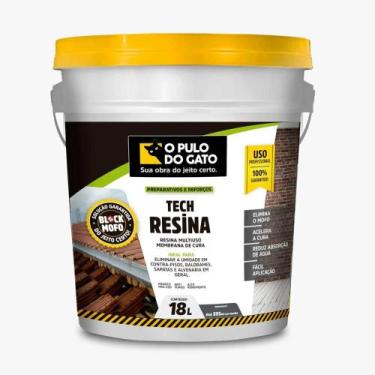 Imagem de Resina Multiuso Base D'agua 18l Tech - PULO DO GATO