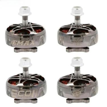Imagem de Motor Sem Escova 6S 1300KV 4pcs EMAX ECOII 2807 Para RC FPV Racing Dro