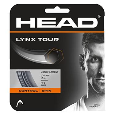 Imagem de HEAD Unissex – Corda de tênis para adultos Lynx Tour, cinza, 17