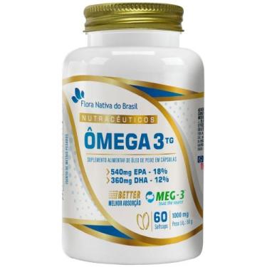 Imagem de Ômega 3 TG MEG-3 1000mg 60 Softcaps - Flora Nativa - Flora Nativa do B