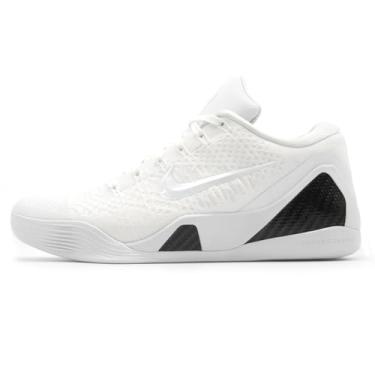 Imagem de Nike Kobe 9 IX Elite Low Tênis de basquete masculino, Branco/Branco-Branco, 38