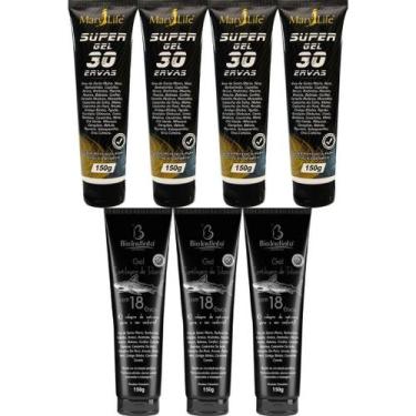 Imagem de Kit 4 Super Gel 30 Ervas 150G + 3 Gel Cartilagem De Tubarão - Bio Inst