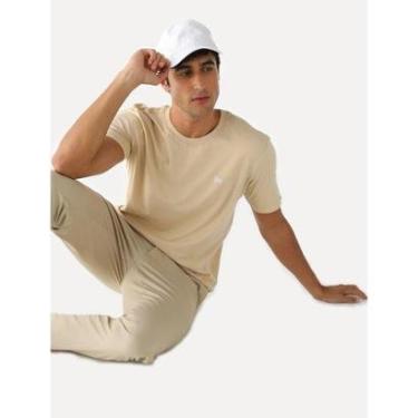 Imagem de Camiseta New Era Masculina Essentials Tri Caqui Claro-Masculino
