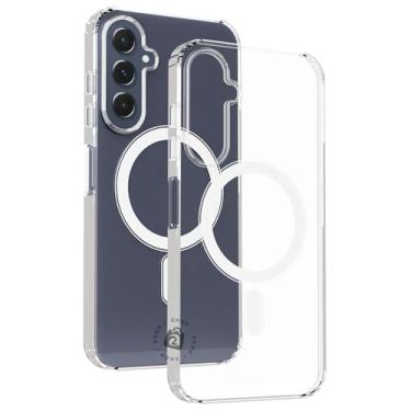 Imagem de Capa Slim Transparente Magnética Compatível ¨Samsung Galaxy S24 FE Clear Case