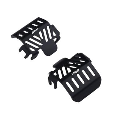 Imagem de NMNRC Black Steel Front Rear Axle Skid Plate RC Chassis Armor for TRX4 for Bronco K5 Blazer Defender Upgrades Parts