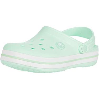 Imagem de Sandália, Crocs, Crocband Kids, Neon Mint, 22, Criança Unissex