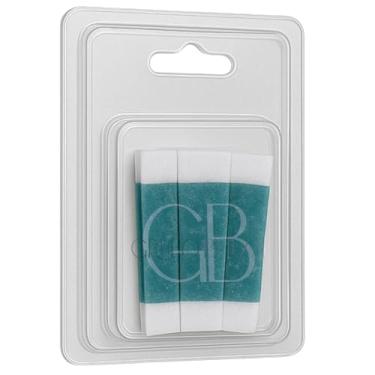 Imagem de 100 Tiras De Cera Depilatórias Pronta Buço Hortelã Depil