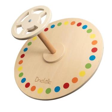 Imagem de Spinner Seat Driddle Wooden Sit and Spin para bebês e crianças