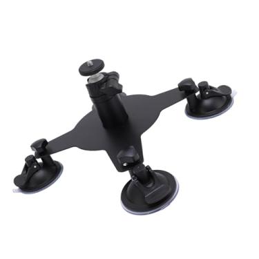 Imagem de Asixxsix for Mini Car Suction Cup Mount, Kit de Montagem de Ventosa Forte para Janela de Carro e Telhados SolarGarantir Sinal Satélite Estável, RVs, Barco e Viagem Rodoviária