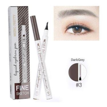Imagem de Caneta Lapis Henna Efeito Microblading Sobrancelha - MKB