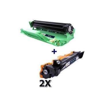 Imagem de Kit 2X Toner + Cartucho Cilindro Para Uso TN 1060 + DR 1060 - IMPORTED