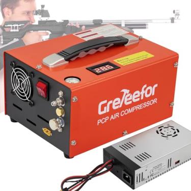 Imagem de Compressor de ar PCP, motor de 250 W, 12 V CC ou 110 V/220 V CA, parada manual, CS5-A