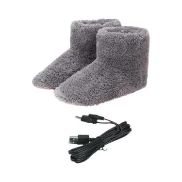 Imagem de Aquecedores De Pés Recarregáveis E Laváveis USB Para Mulheres E Homens