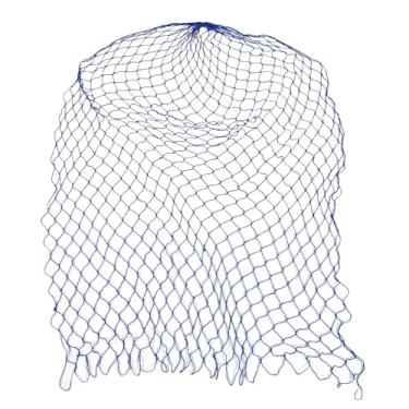 Imagem de HEEPDD Rede de Pesca Decorativa Náutica, Decoração de Parede de Corda de Algodão para Fotos Postagem de Cascas de Barbante Com Design de Grade para a Sala de Estar Quarto de Festa de