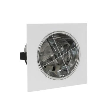 Imagem de Luminária Embutir Compacta E27 Com Aleta Para 2 Lâmpada - PEDLED