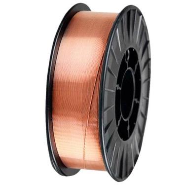Imagem de Arame de Solda Mig Cobreado ER70S6 0.8mm com 15Kg Galzer