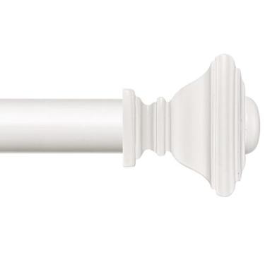 Imagem de Varão de cortina BRIOFOX branco ajustável 70-120 cm Heavy Duty