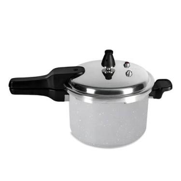 Imagem de Panela Pressão Fechamento Externo Indução Ceramic Life Super 4,2l Gris