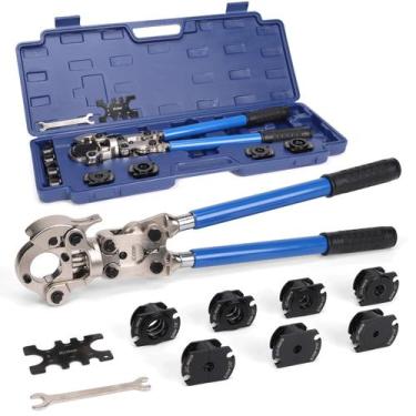 Imagem de Ferramenta de prensa de tubo de cobre Crimper iCrimp 1/4-7/8 para HVAC