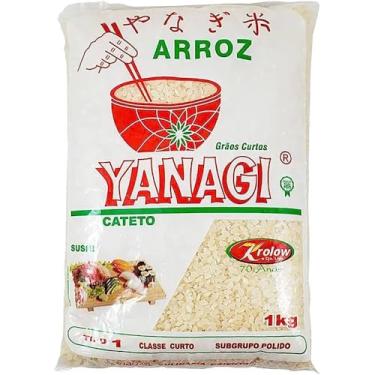 Imagem de Arroz Japonês Yanagi Cateto Grão Curto Sushi Primeira Classe 1kg