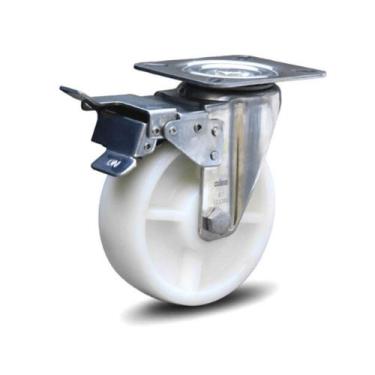 Imagem de Rodizio Industrial Aço Inox 6 Pol. Placa Freio Gmpif.62ny.e - COLSON