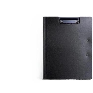 Imagem de Pasta Organizadora - Prancheta Profissional para Documentos, Ideal para Apresentações em Reuniões e Organização de Escritório(3 PECAS PRETO 5421A)