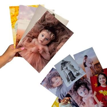 Imagem de Revelação de 100 Fotos 20x30cm Qualidade Profissional - Papel Fuji