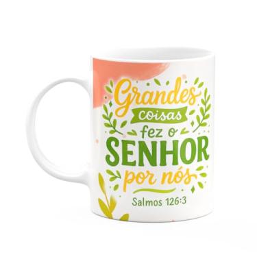 Imagem de JPS INFO, Caneca Religiosa Versículos Bíblicos - Salmos 126:3