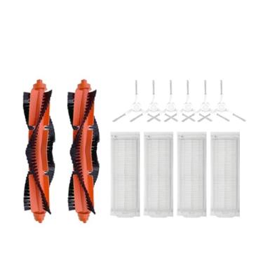 Imagem de Compatible With Xiaomi Mijia Mi Robot Vacuum-Mop Pro STYTJ02YM 2S / 3C / Conga 3490 Viomi V2 PRO V3 SE Main Side Brush Hepa Filter Mop Part(12pcs.)