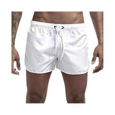 Imagem de Calções de Banho Masculinos Respiráveis - Cintura Baixa, Verão 2023, B