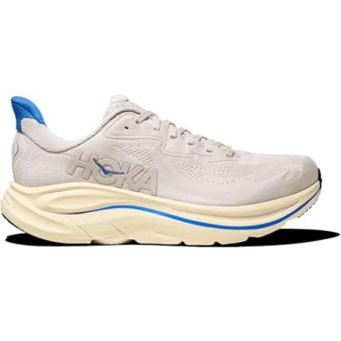 Imagem de HOKA Clifton 10 Tênis masculino, Estuque/azul virtual, 42