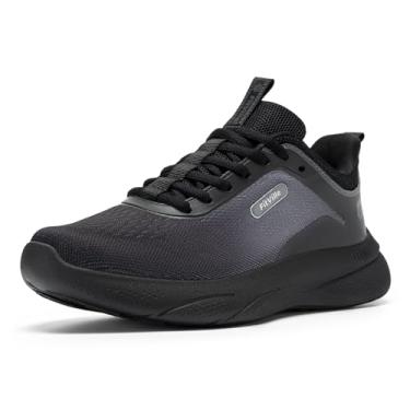 Imagem de FitVille Tênis feminino extra largo, sem cadarço, leve, largo, suporte de arco, sapato ortopédico confortável para ficar em pé o dia todo - ZephyrLite V4, Preto, 7.5 Wide