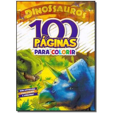 Imagem de 100 Páginas Para Colorir - Dinossauros, 3