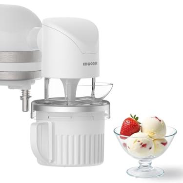 Imagem de Acessório para máquina de sorvete para todas as batedeiras KitchenAid, com uma tigela congelada de 250 ml, faz sorvete caseiro, sorvete, iogurte congelado