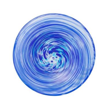 Imagem de Prato de vidro japonês feito à mão de 10 cm - Prato pequeno para sashimi, molhos, aperitivos, joias ou exibição - inspirado na natureza, feito no Japão (1, Konjo)