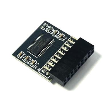 Imagem de Jintai Módulo TPM 2.0 SLB9665 TPM LPC Módulo de 18 pinos para placa-mãe ASRock Fatal1ty Z170 Gaming K4/K4D3/K6/K6+/Professional Gaming i7, Z170 Extreme3/4/6/7+/Pro4, Z170M Extreme4 compatível com