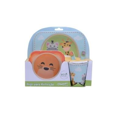 Imagem de Jogo para Refeição Infantil Eco-Friendly Farm - Mimo Style - MBF20198