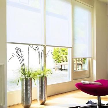 Imagem de Persiana Rolô Tela Solar 3% Privacidade Difusão de Luz Casa e Escritór