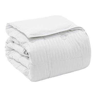 Imagem de Edredom queen hotel jacquard - branco - First Class, Queen, Branco