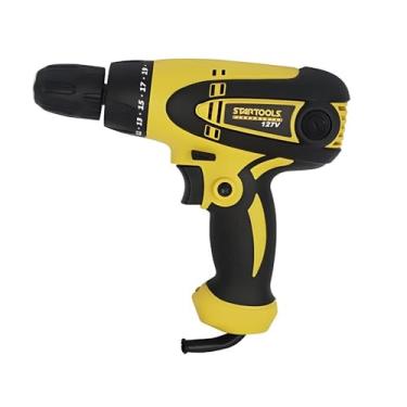 Imagem de Parafusadeira Elétrica 350W, 127V, Bivolt, com LED, Mandril 10mm, 25 Níveis de Velocidade, Reversível, 22x19.5x7cm